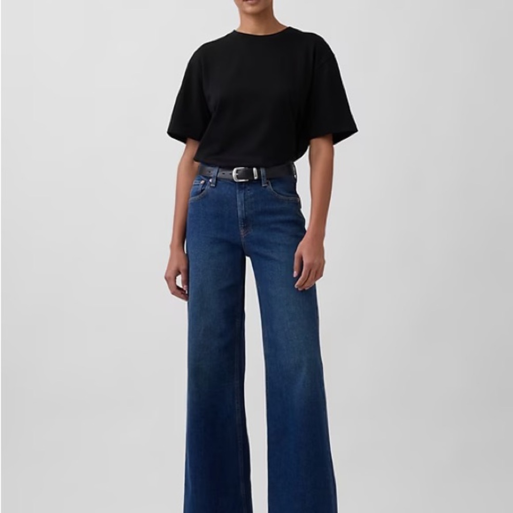 GAP High Rise Stride Wide-Leg Jeans | NWT